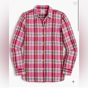 J. Crew Gauze button-down shirt